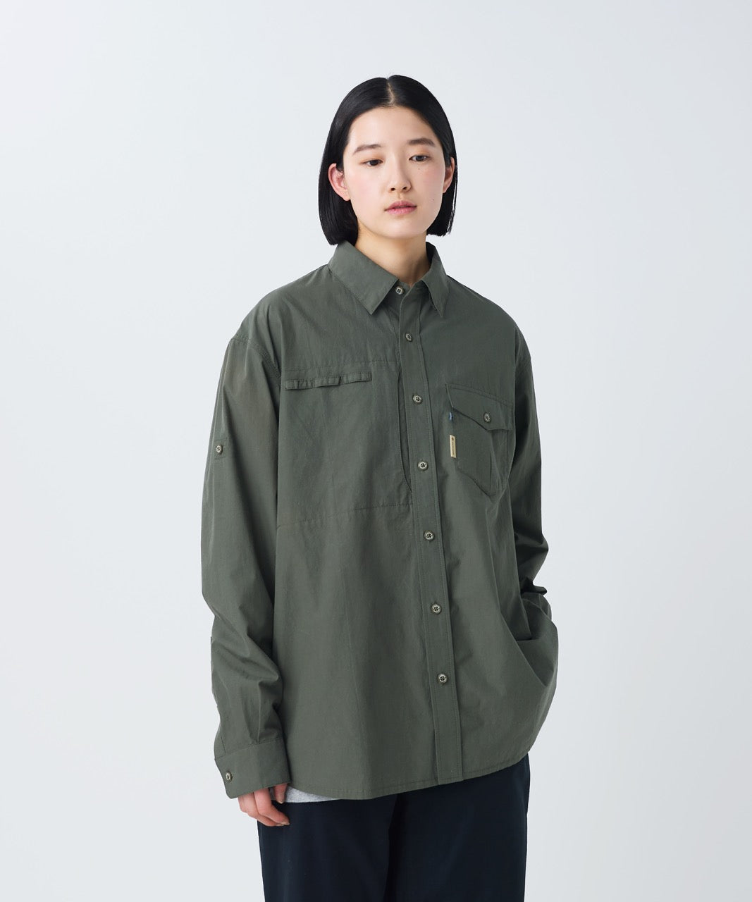 Snow Peak Antique Dyed Fishing Shirt