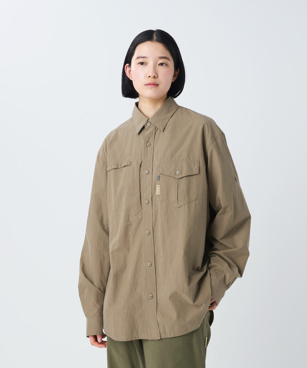 Snow Peak Antique Dyed Fishing Shirt