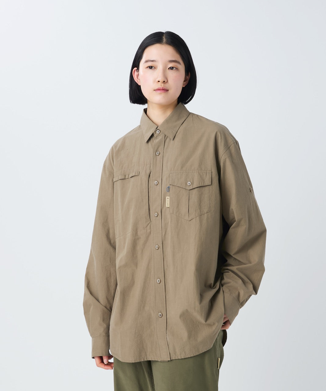 Snow Peak Antique Dyed Fishing Shirt