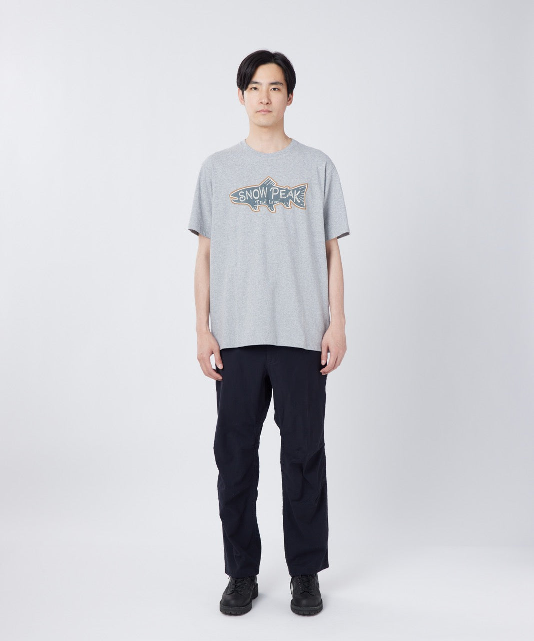 Snow Peak Trad Label Trout Light T-Shirt
