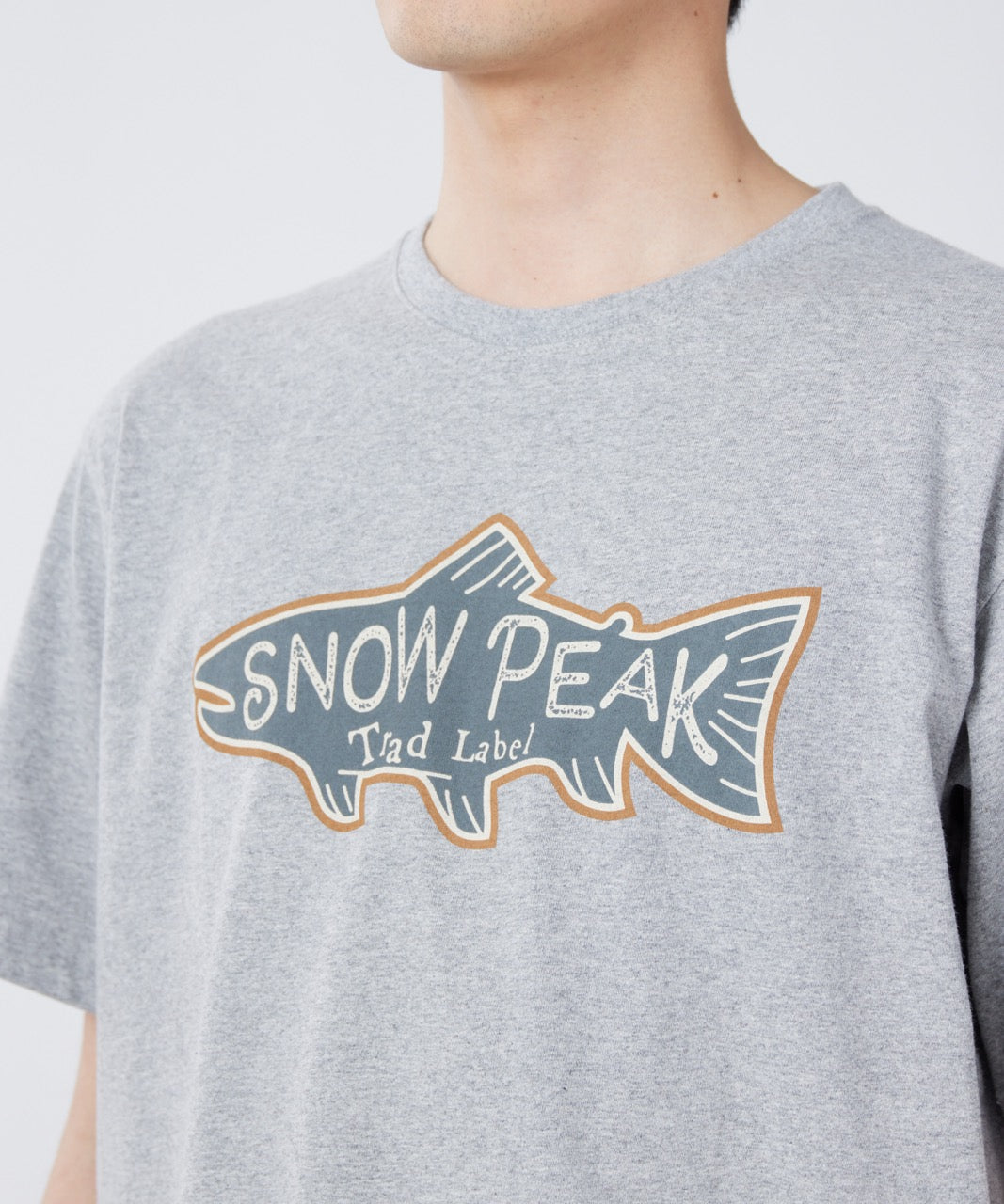 Snow Peak Trad Label Trout Light T-Shirt