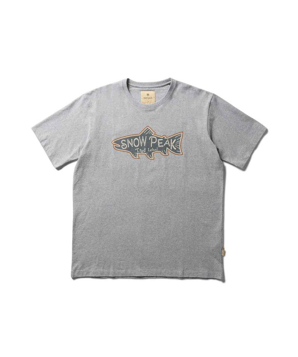 Snow Peak Trad Label Trout Light T-Shirt
