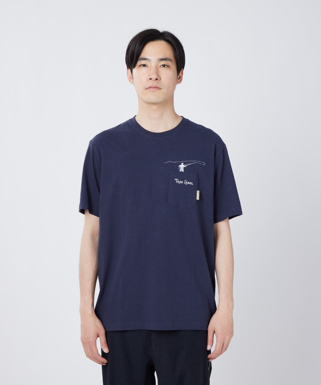 Snow Peak Trad Label Cast Light T-Shirt