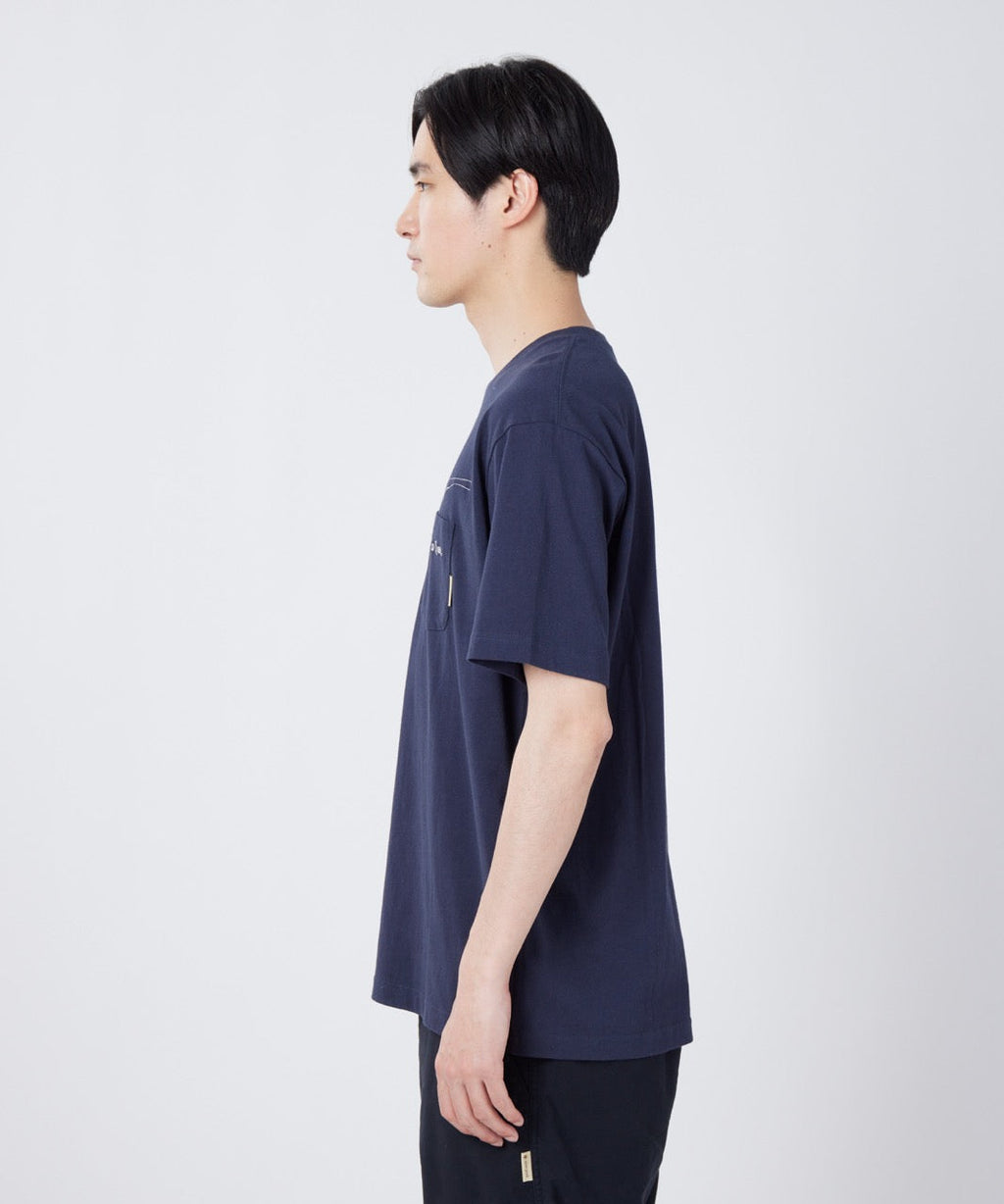Snow Peak Trad Label Cast Light T-Shirt