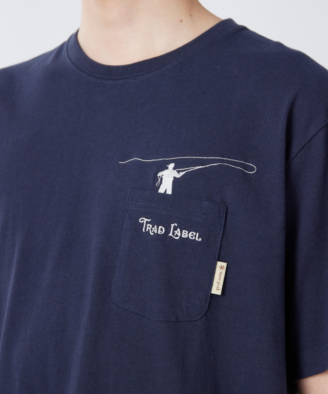 Snow Peak Trad Label Cast Light T-Shirt