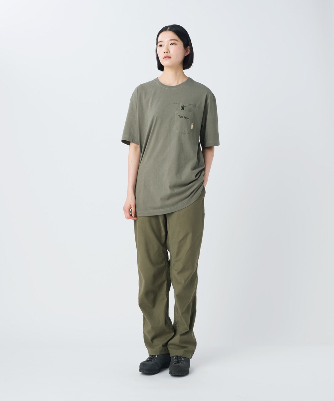 Snow Peak Trad Label Cast Light T-Shirt