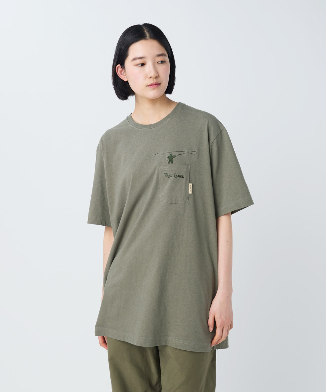 Snow Peak Trad Label Cast Light T-Shirt
