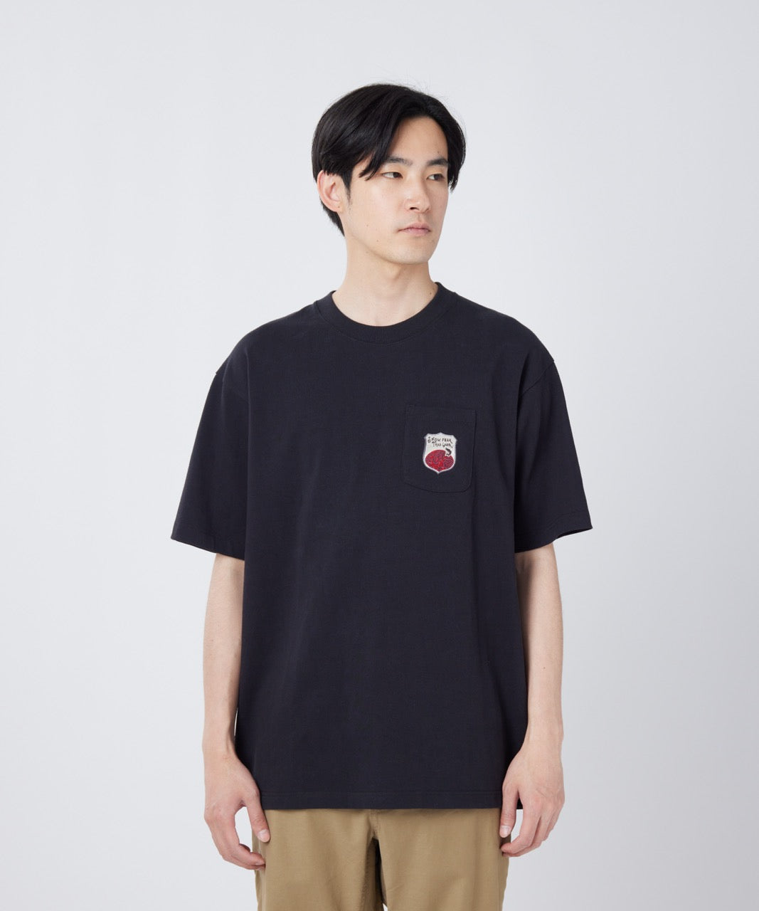 Snow Peak Trad Label Pocket Heavy T-Shirt
