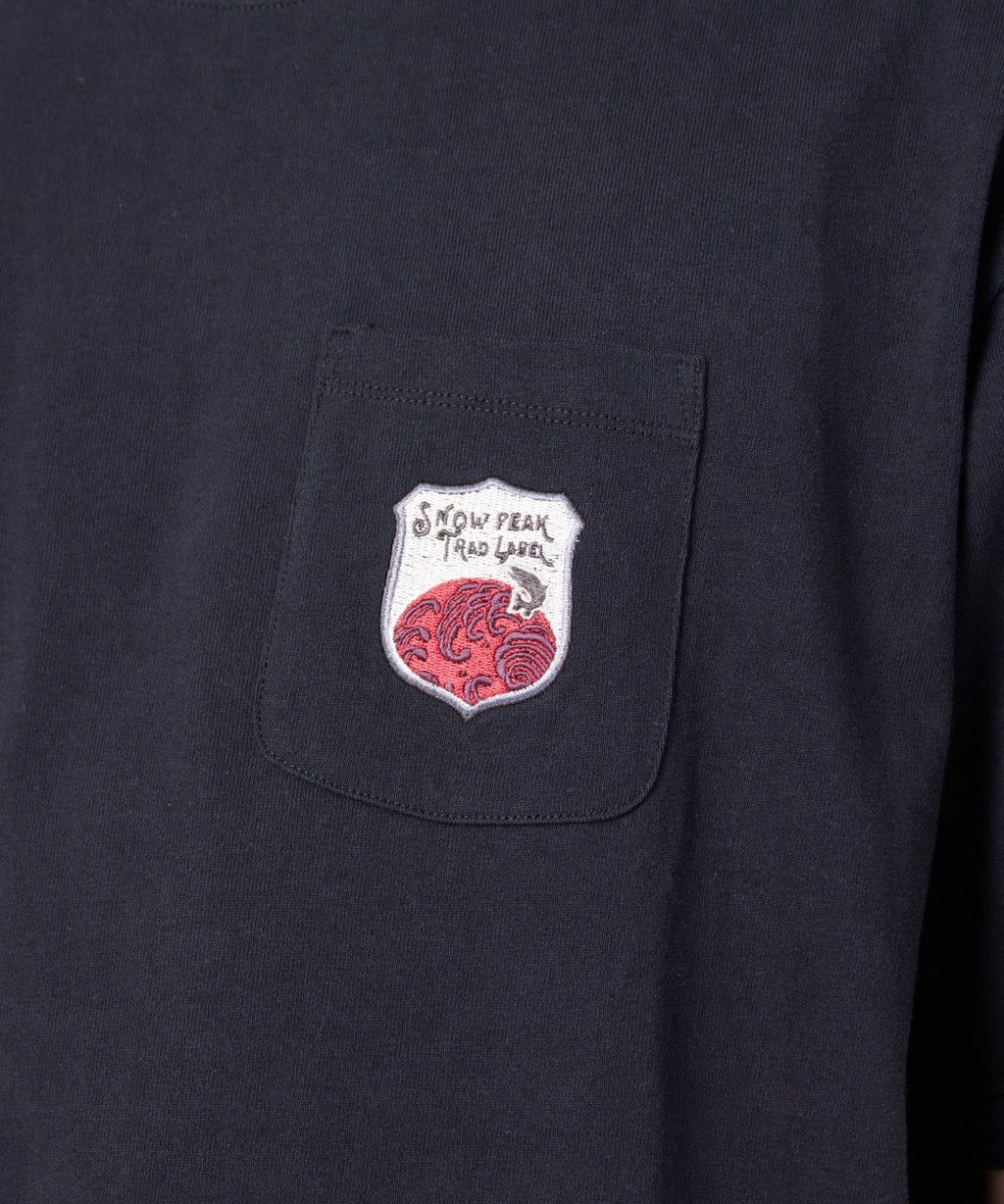 Snow Peak Trad Label Pocket Heavy T-Shirt