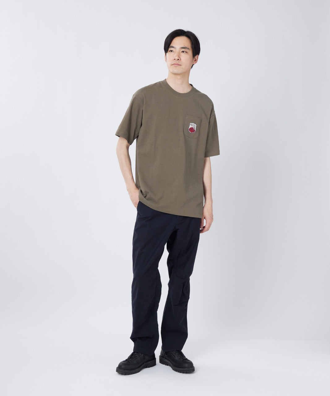 Snow Peak Trad Label Pocket Heavy T-Shirt