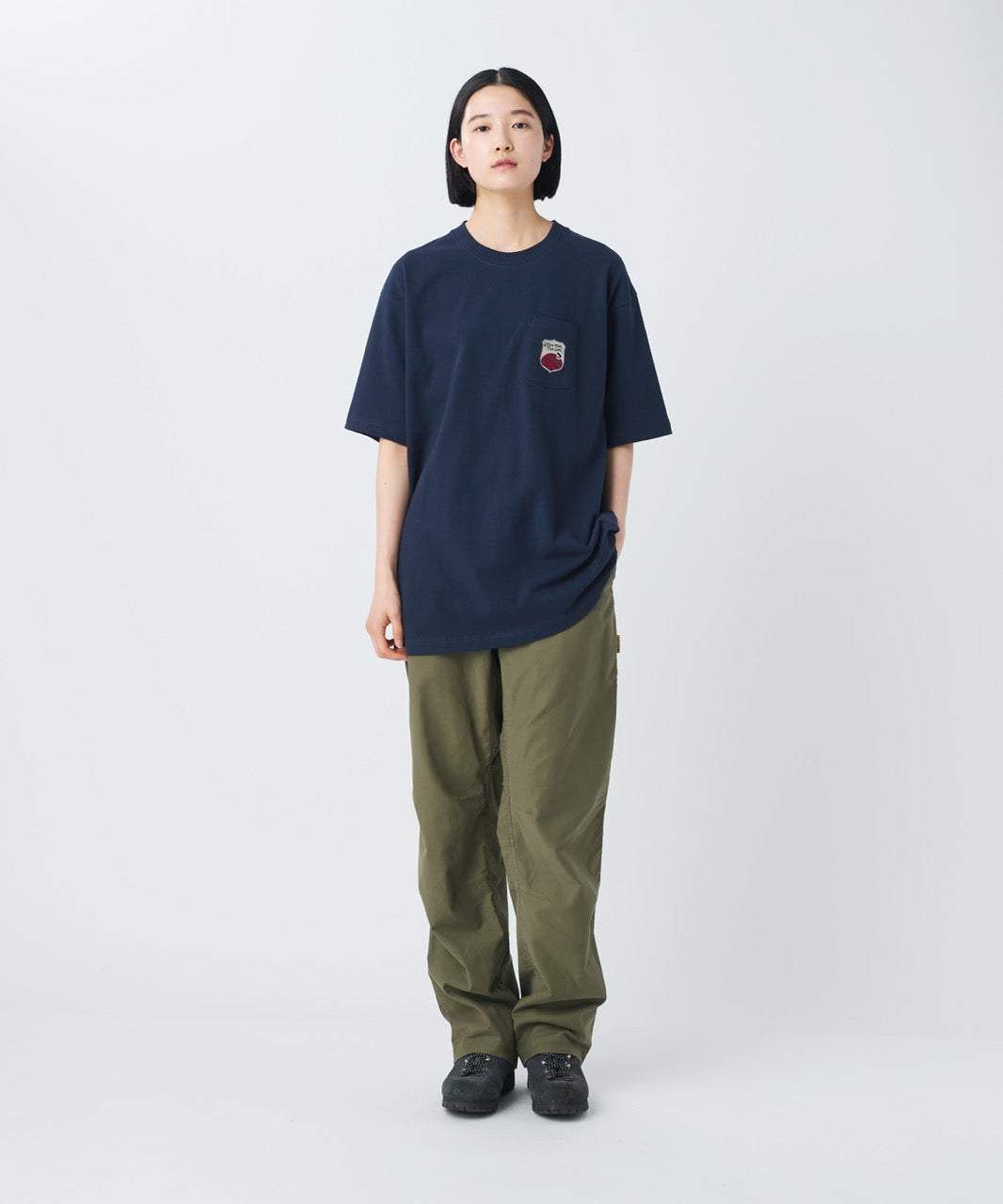 Snow Peak Trad Label Pocket Heavy T-Shirt
