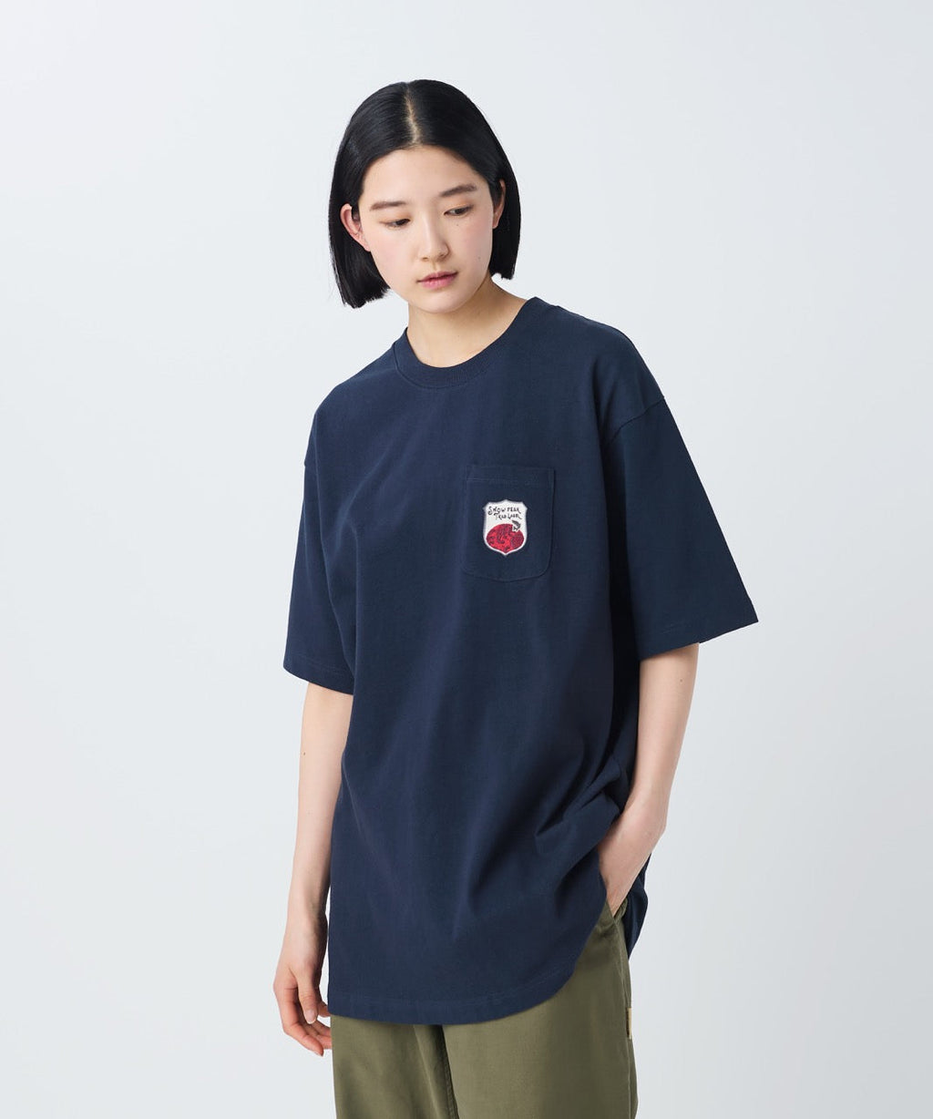 Snow Peak Trad Label Pocket Heavy T-Shirt