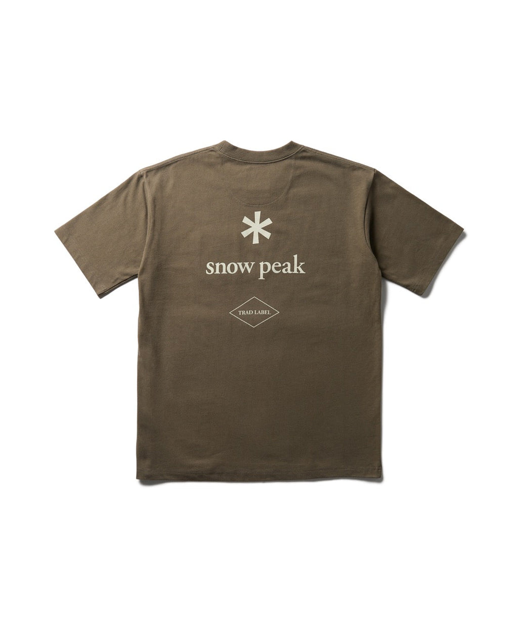 Snow Peak Trad Label Pocket Heavy T-Shirt