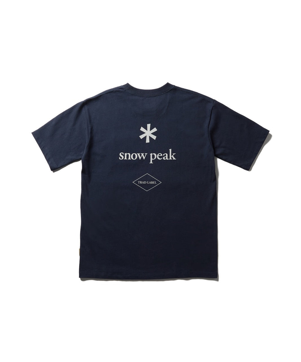 Snow Peak Trad Label Pocket Heavy T-Shirt