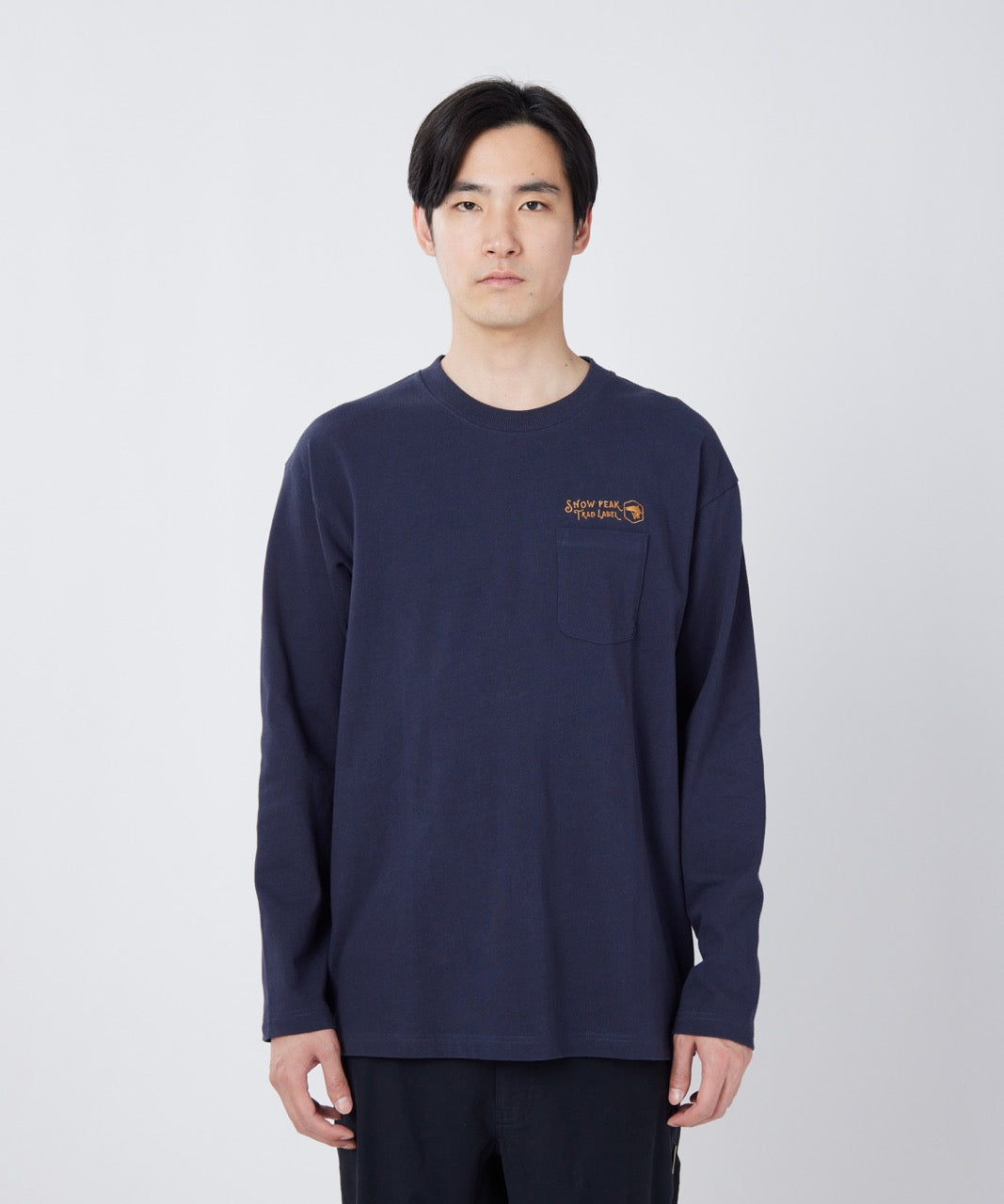 Snow Peak Trad Label Pocket L/S Heavy T-Shirt