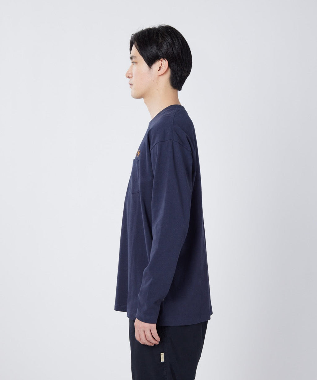 Snow Peak Trad Label Pocket L/S Heavy T-Shirt