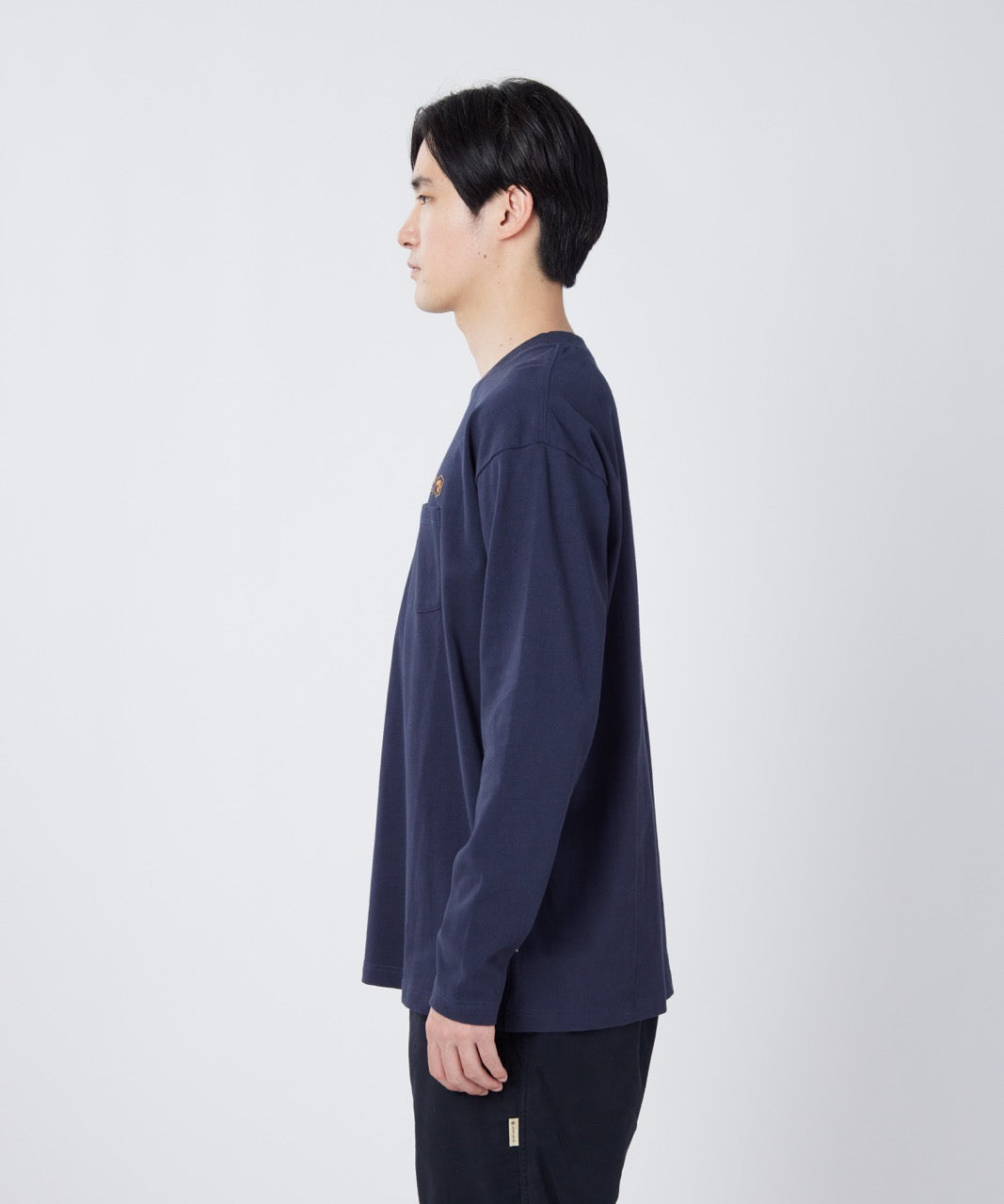 Snow Peak Trad Label Pocket L/S Heavy T-Shirt