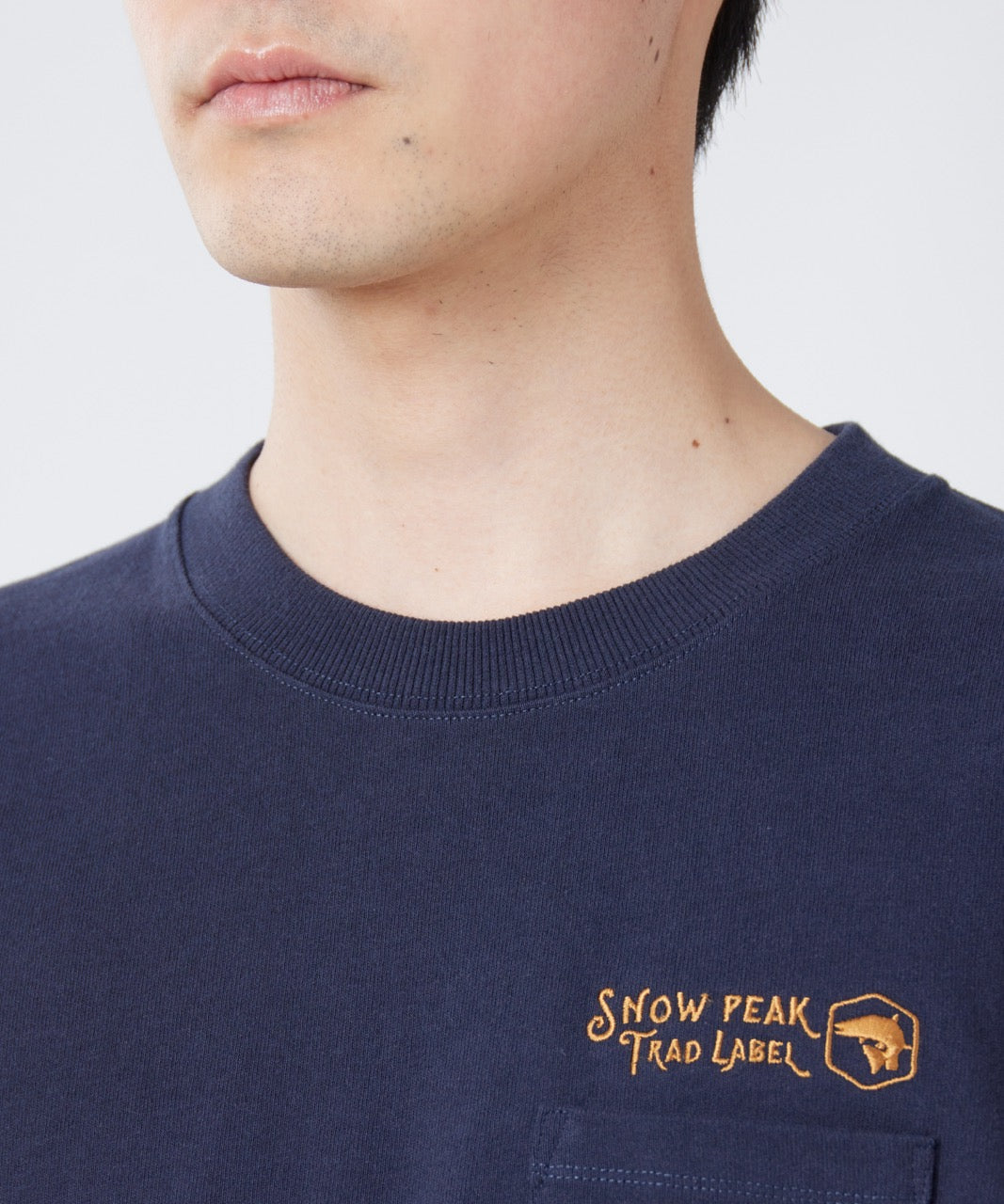Snow Peak Trad Label Pocket L/S Heavy T-Shirt