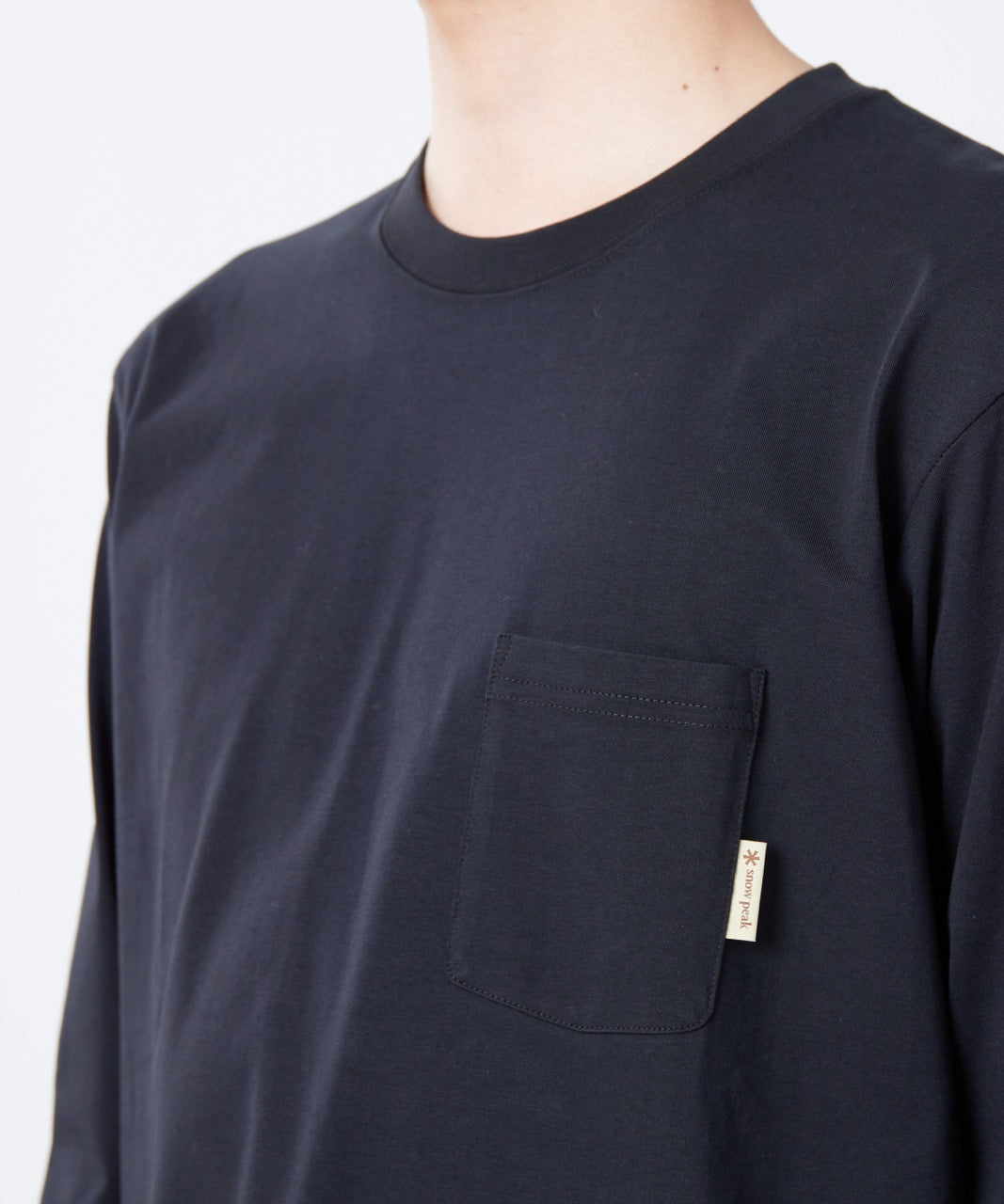 Snow Peak Trad Label Sunset Plating L/S T-Shirt