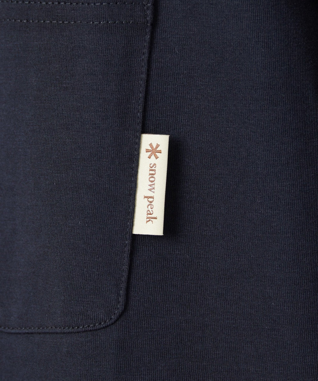 Snow Peak Trad Label Sunset Plating L/S T-Shirt