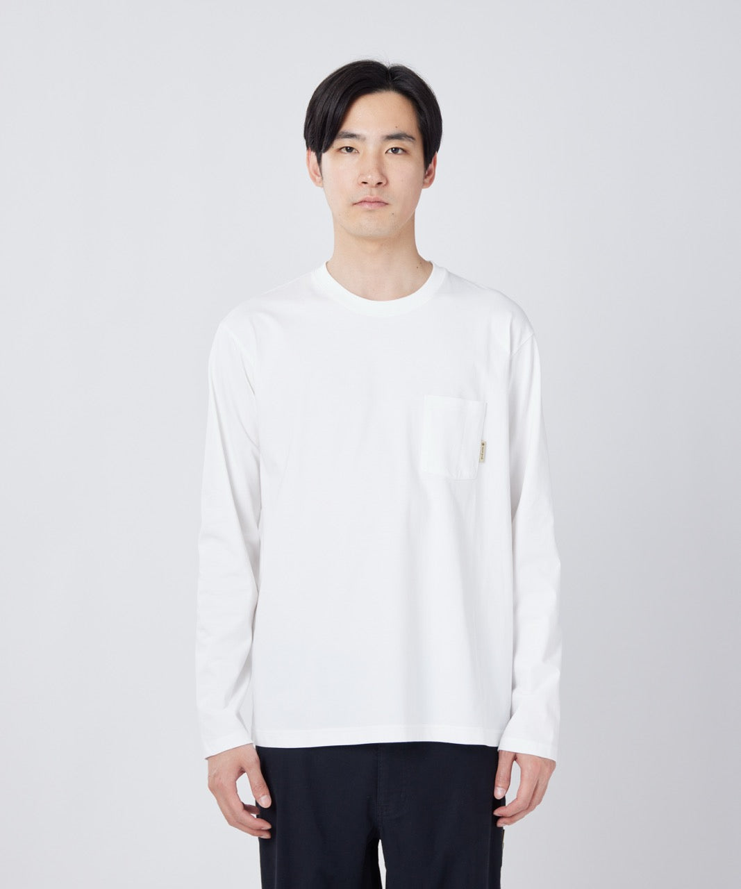 Snow Peak Trad Label Sunset Plating L/S T-Shirt