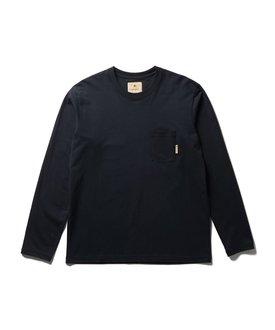 Snow Peak Trad Label Sunset Plating L/S T-Shirt