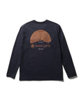 Snow Peak Trad Label Sunset Plating L/S T-Shirt