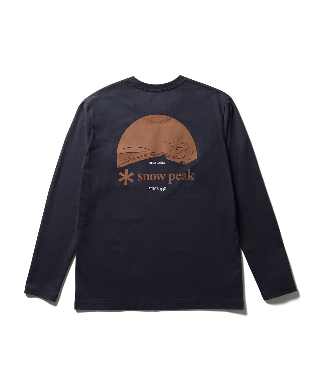 Snow Peak Trad Label Sunset Plating L/S T-Shirt