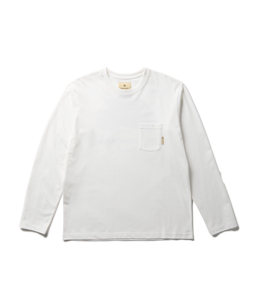 Snow Peak Trad Label Sunset Plating L/S T-Shirt