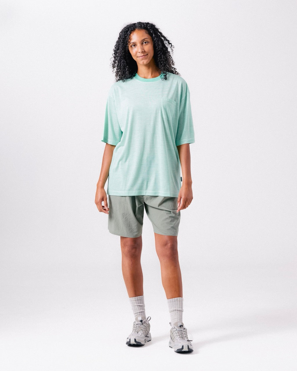 Snow Peak Summer Wool Stripe T-Shirt