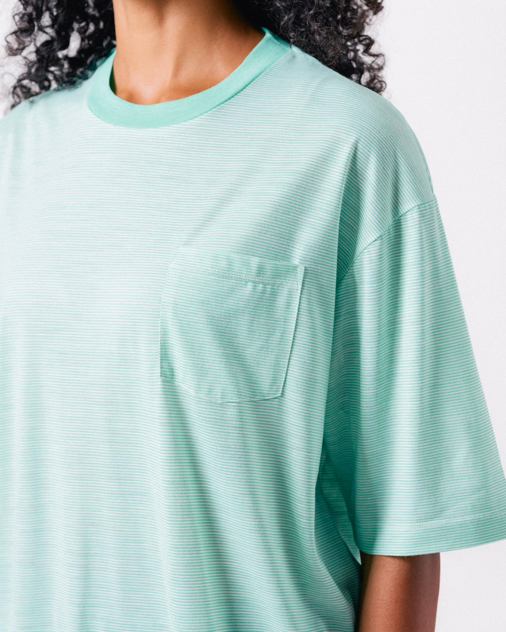 Snow Peak Summer Wool Stripe T-Shirt