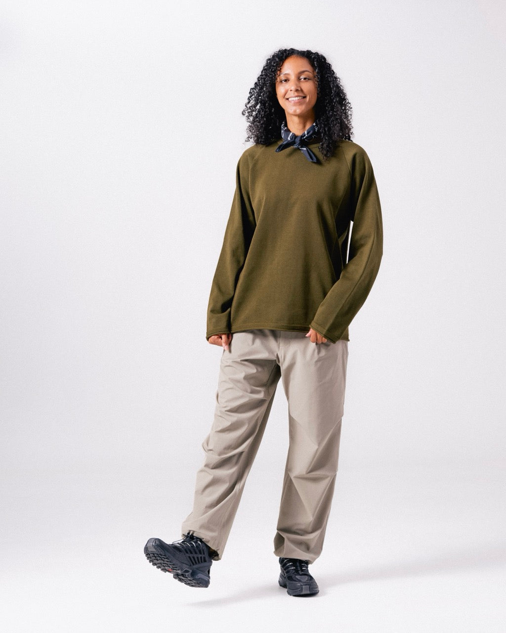 Snow Peak Water-Repellent Knit Pullover