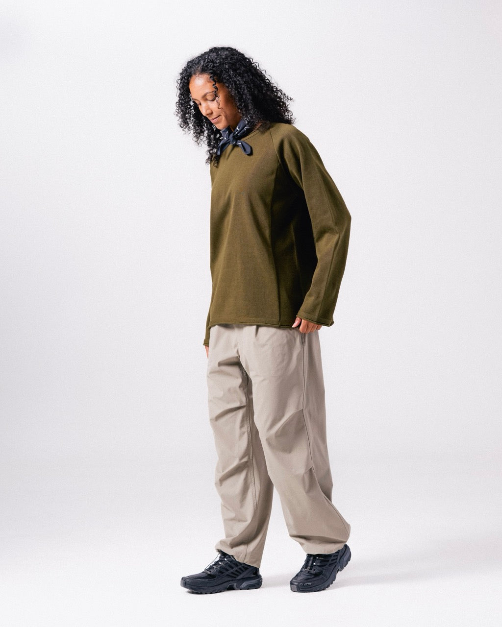 Snow Peak Water-Repellent Knit Pullover