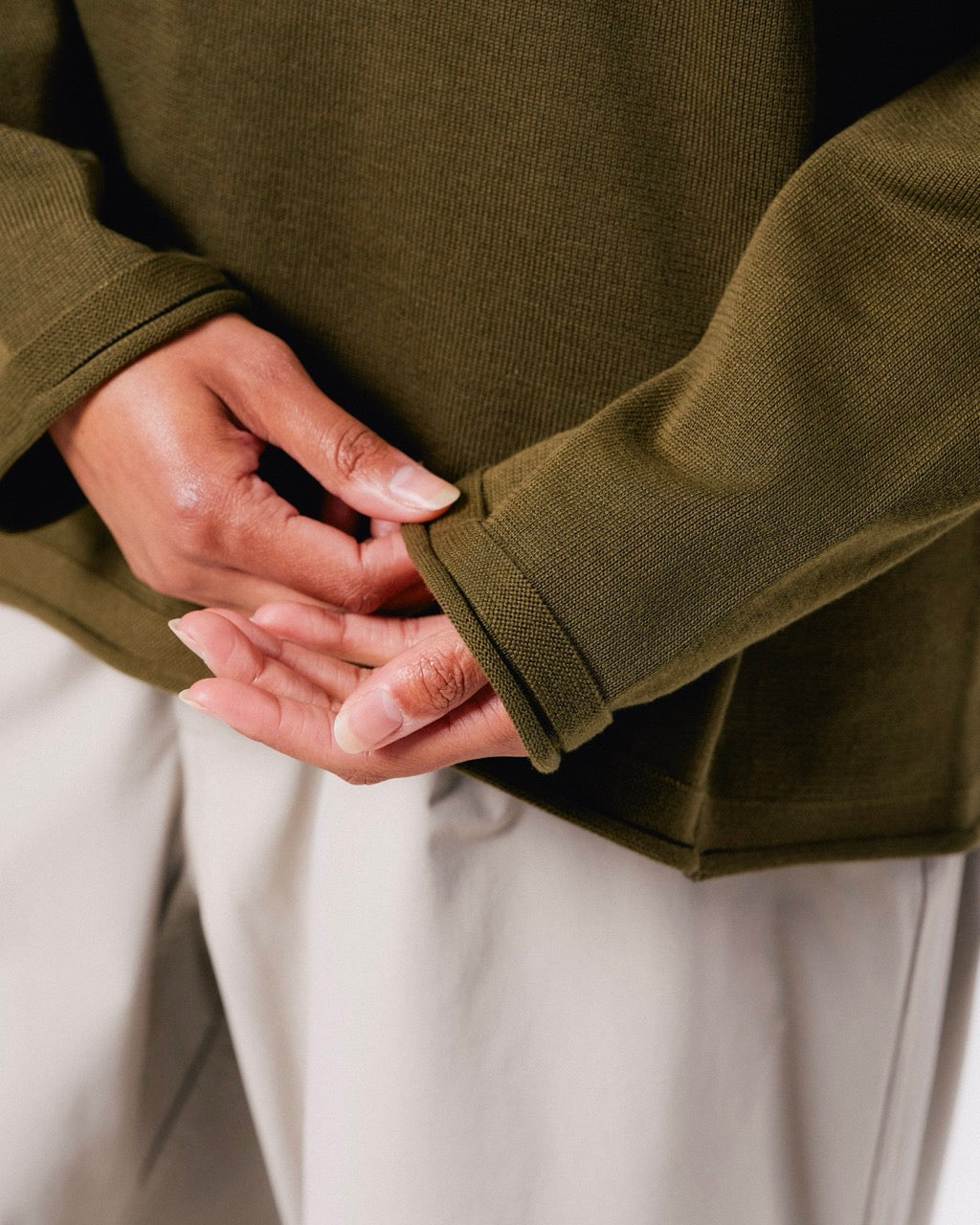 Snow Peak Water-Repellent Knit Pullover