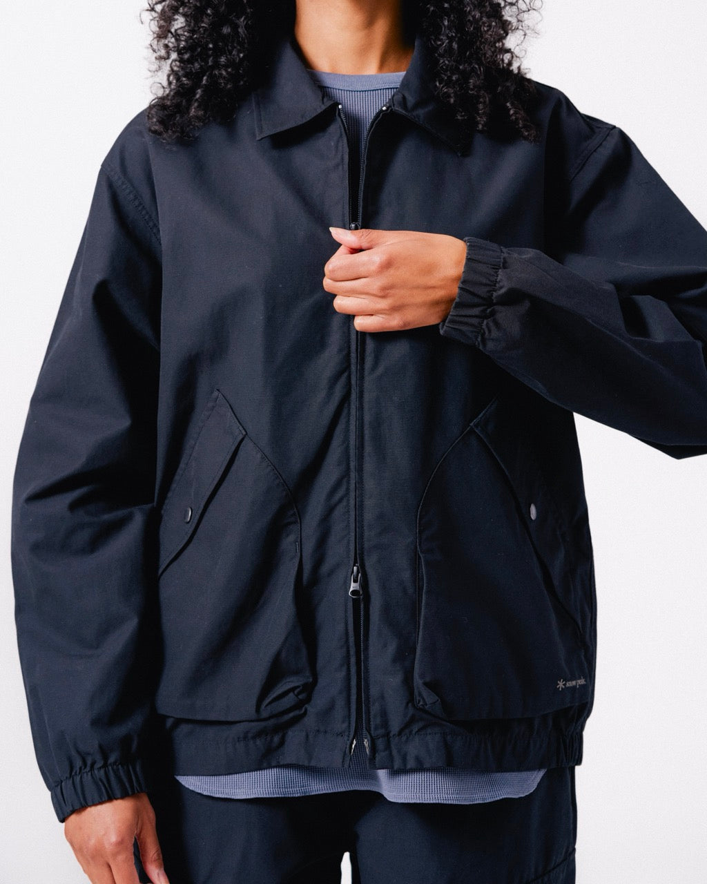 Snow Peak Light Dobby Cloth Harrington Jacket