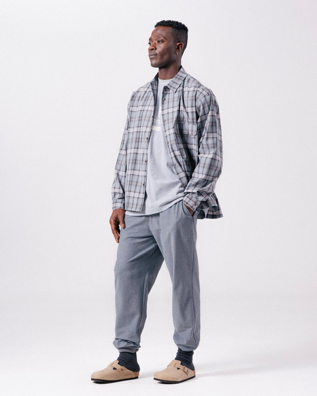 Snow Peak Fade Check Breezy Shirt