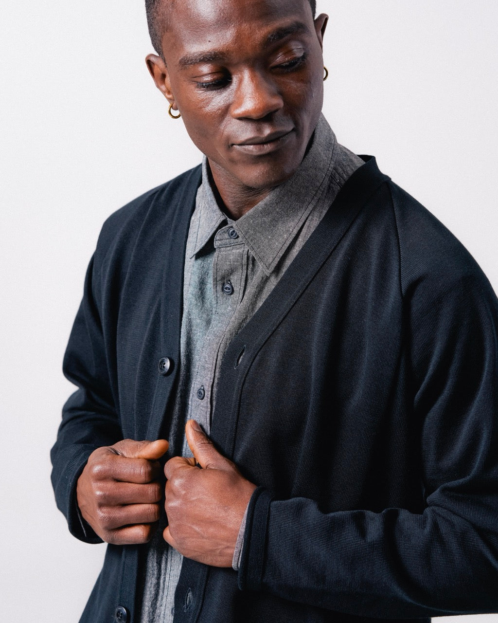 Snow Peak Water-Repellent Knit Cardigan