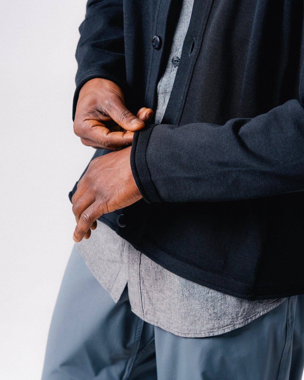 Snow Peak Water-Repellent Knit Cardigan