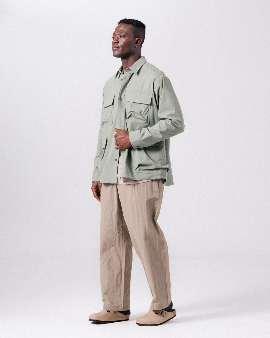 Snow Peak TAKIBI Herringbone Shirt Jacket