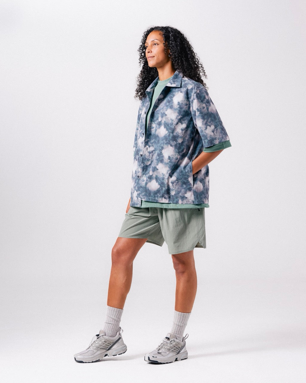 Snow Peak Patterned Shirt Mori