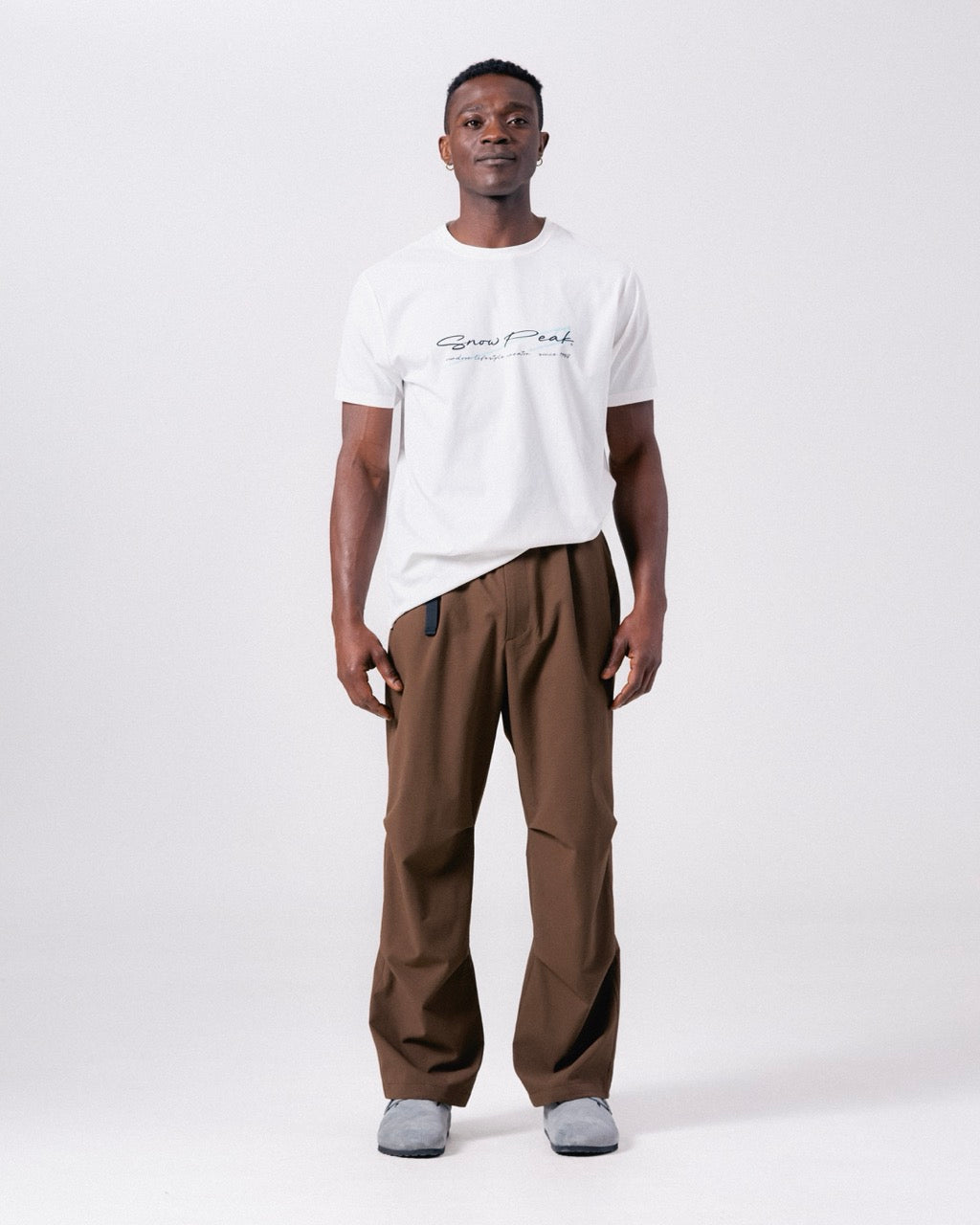 Snow Peak SP Typography Dry T-Shirt