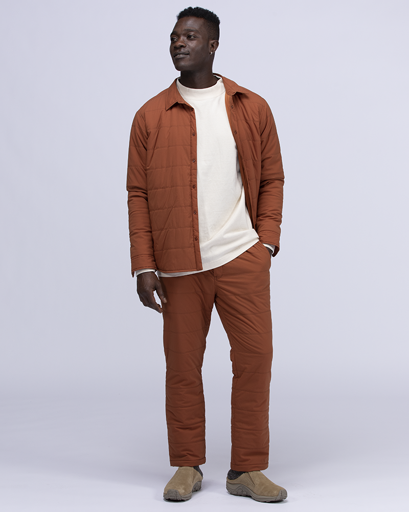 Snow Peak Recycled Cotton Mockneck Long Sleeve T-Shirt