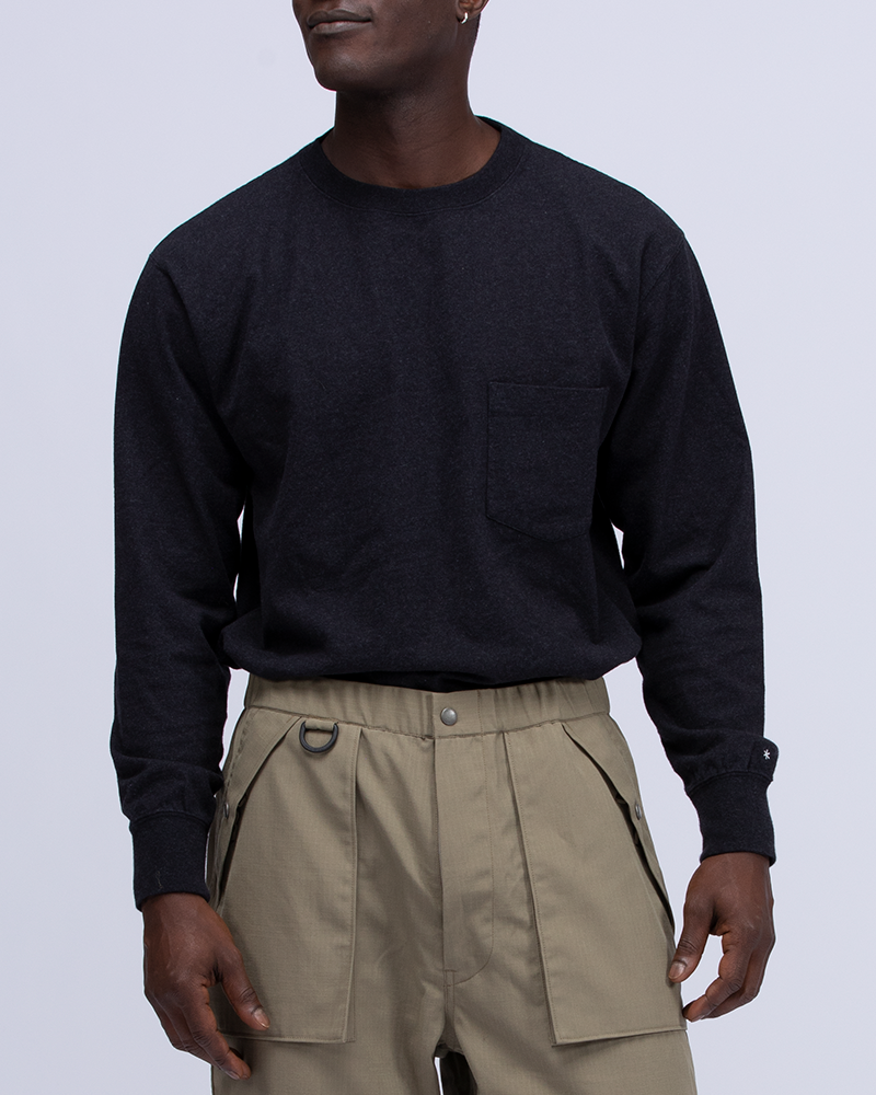 Snow Peak Recycled Cotton Long Sleeve T-Shirt