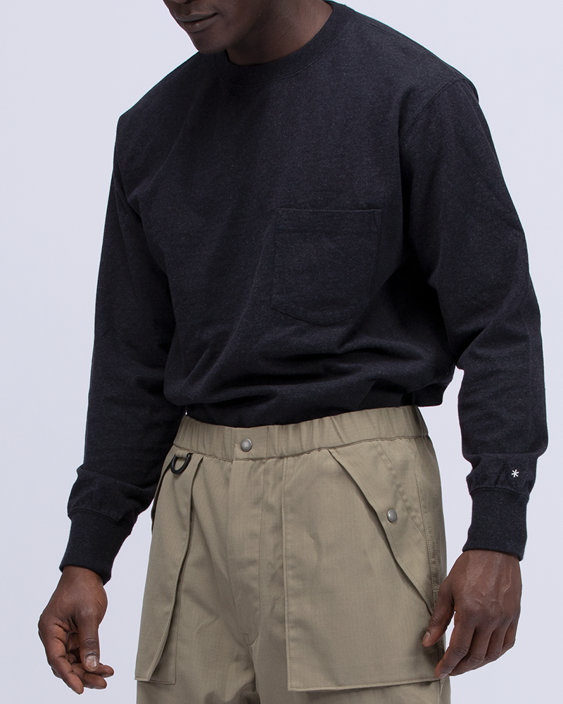 Snow Peak Recycled Cotton Long Sleeve T-Shirt