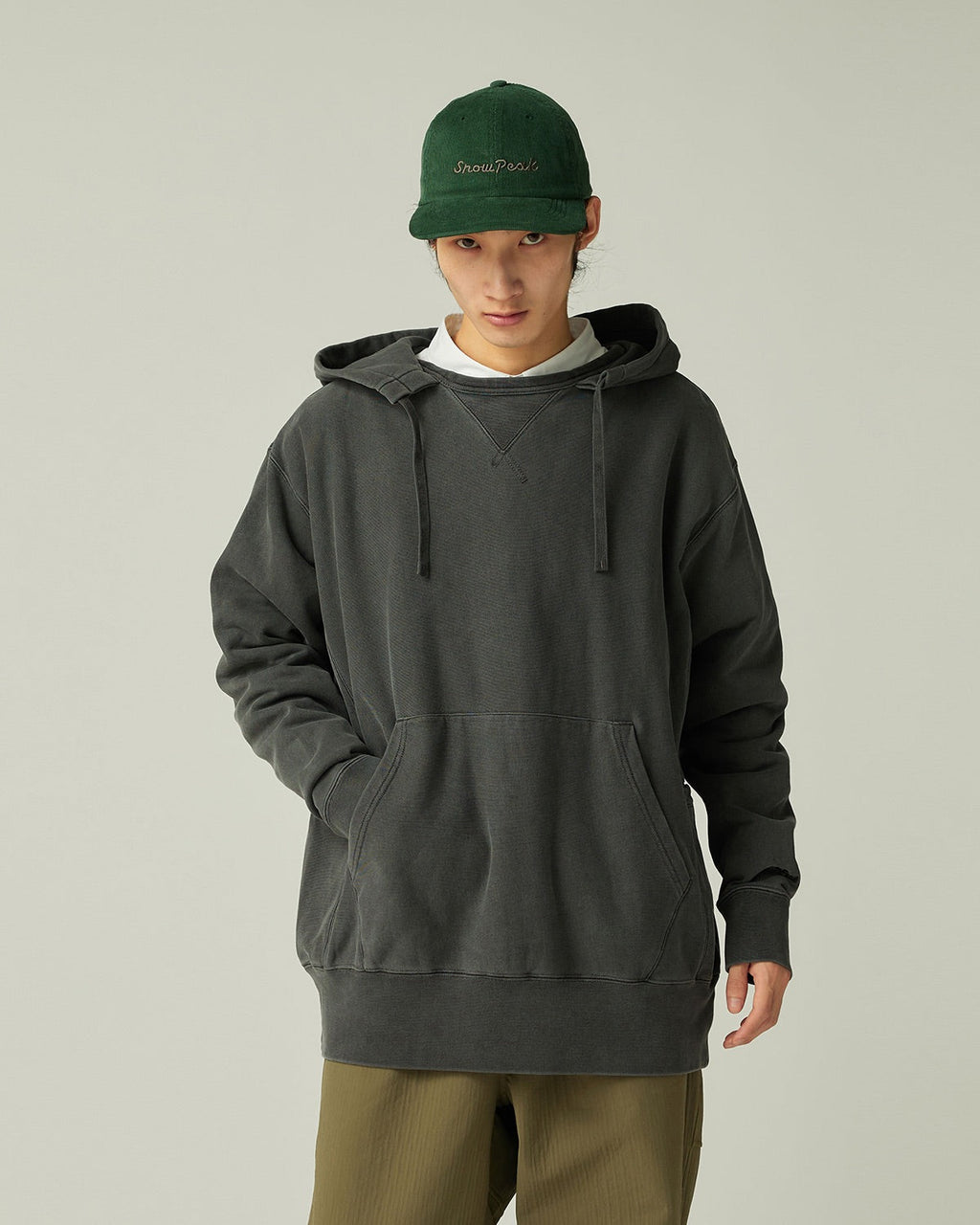 Snow Peak Garment Dyed Hoodie
