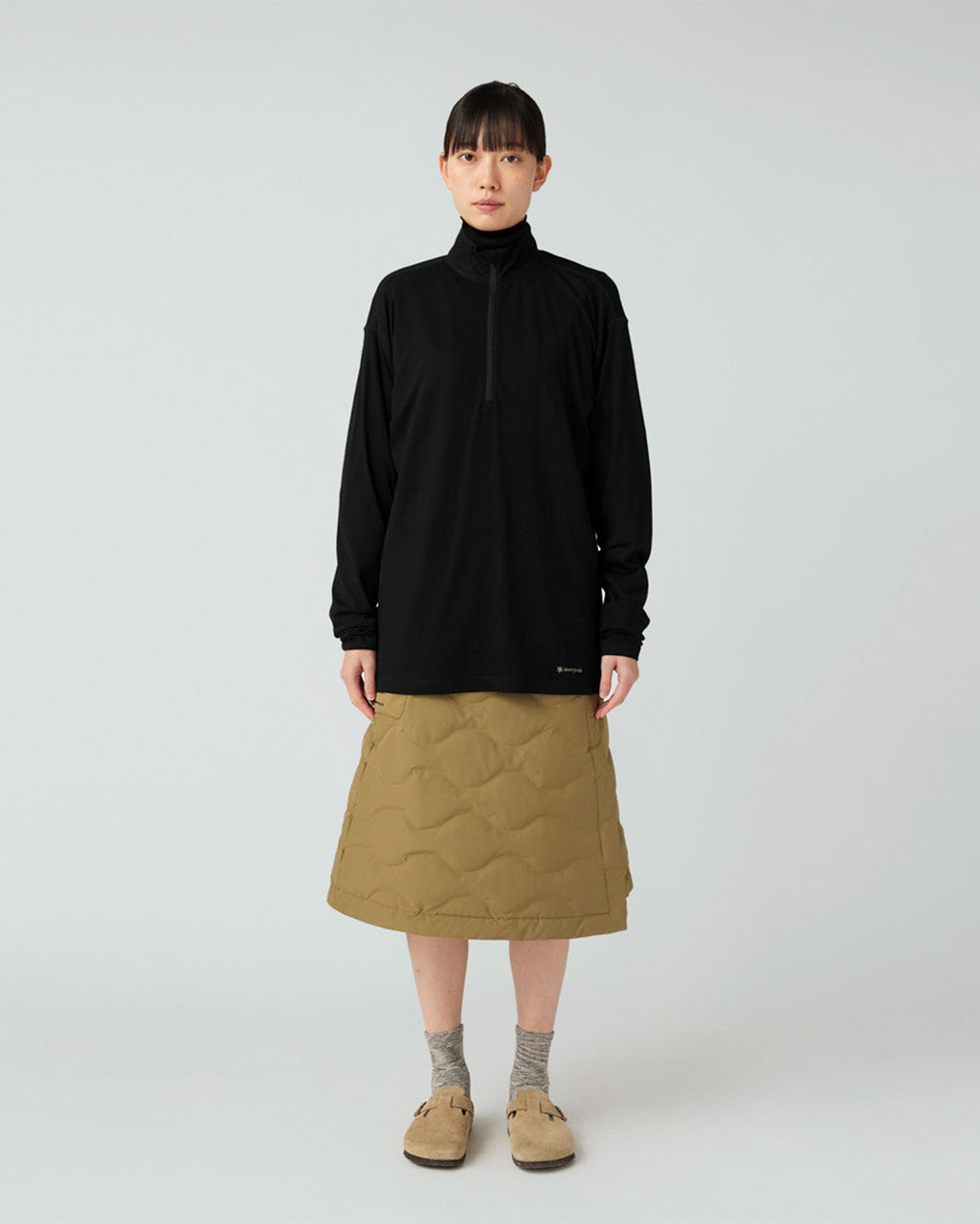 Snow Peak Merino Wool Half Zip Pullover