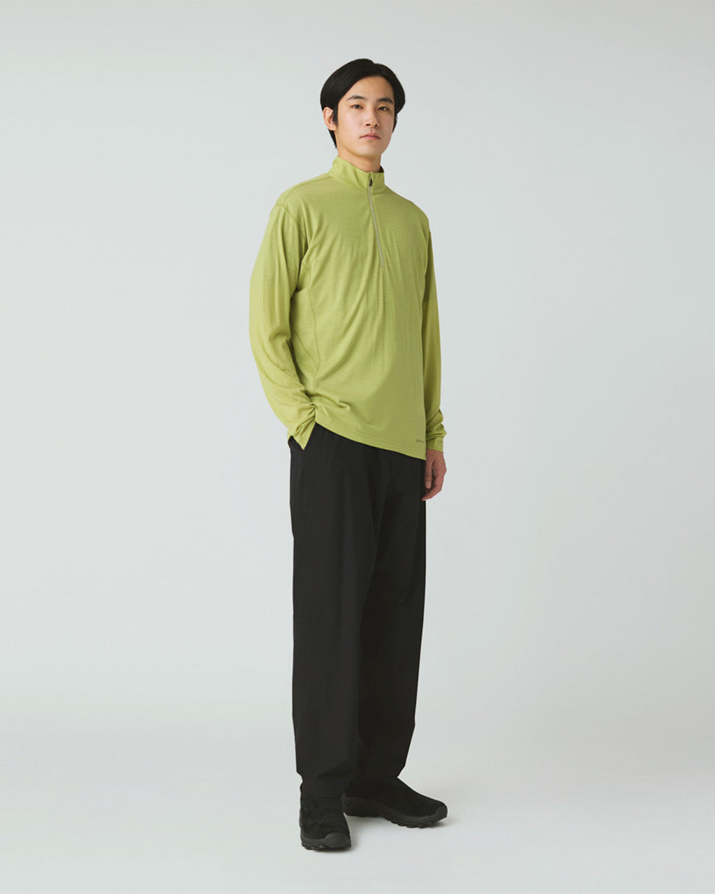 Snow Peak Merino Wool Half Zip Pullover