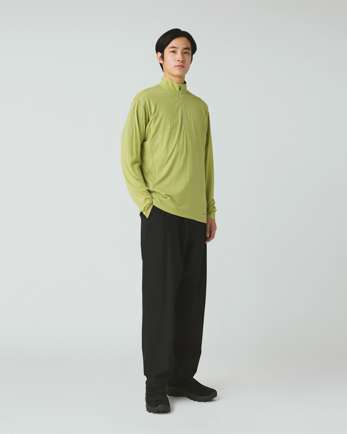 Snow Peak Merino Wool Half Zip Pullover