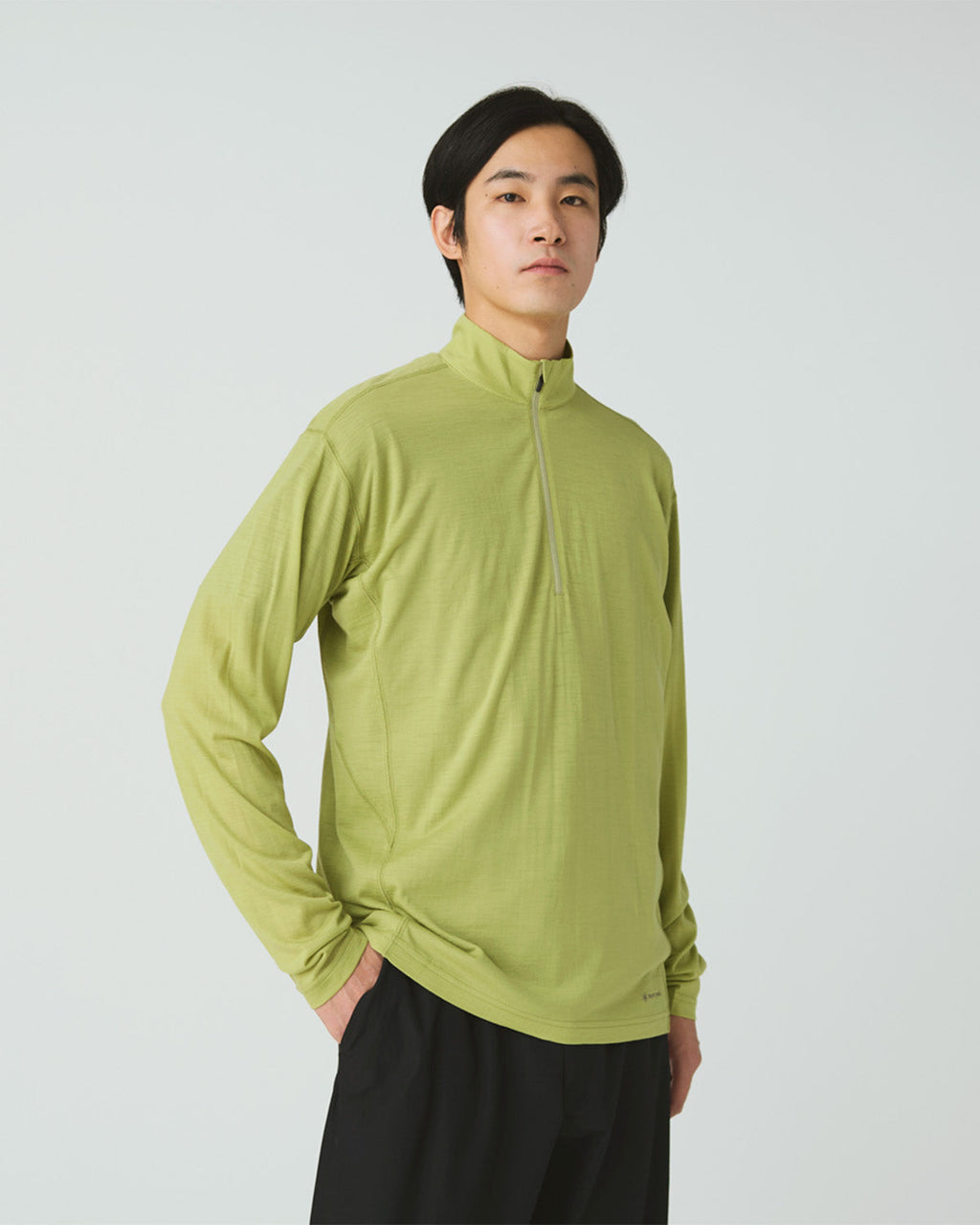 Snow Peak Merino Wool Half Zip Pullover