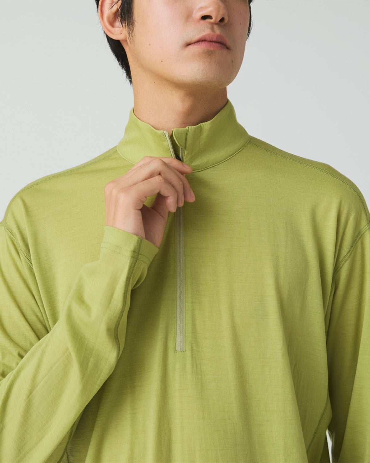 Snow Peak Merino Wool Half Zip Pullover